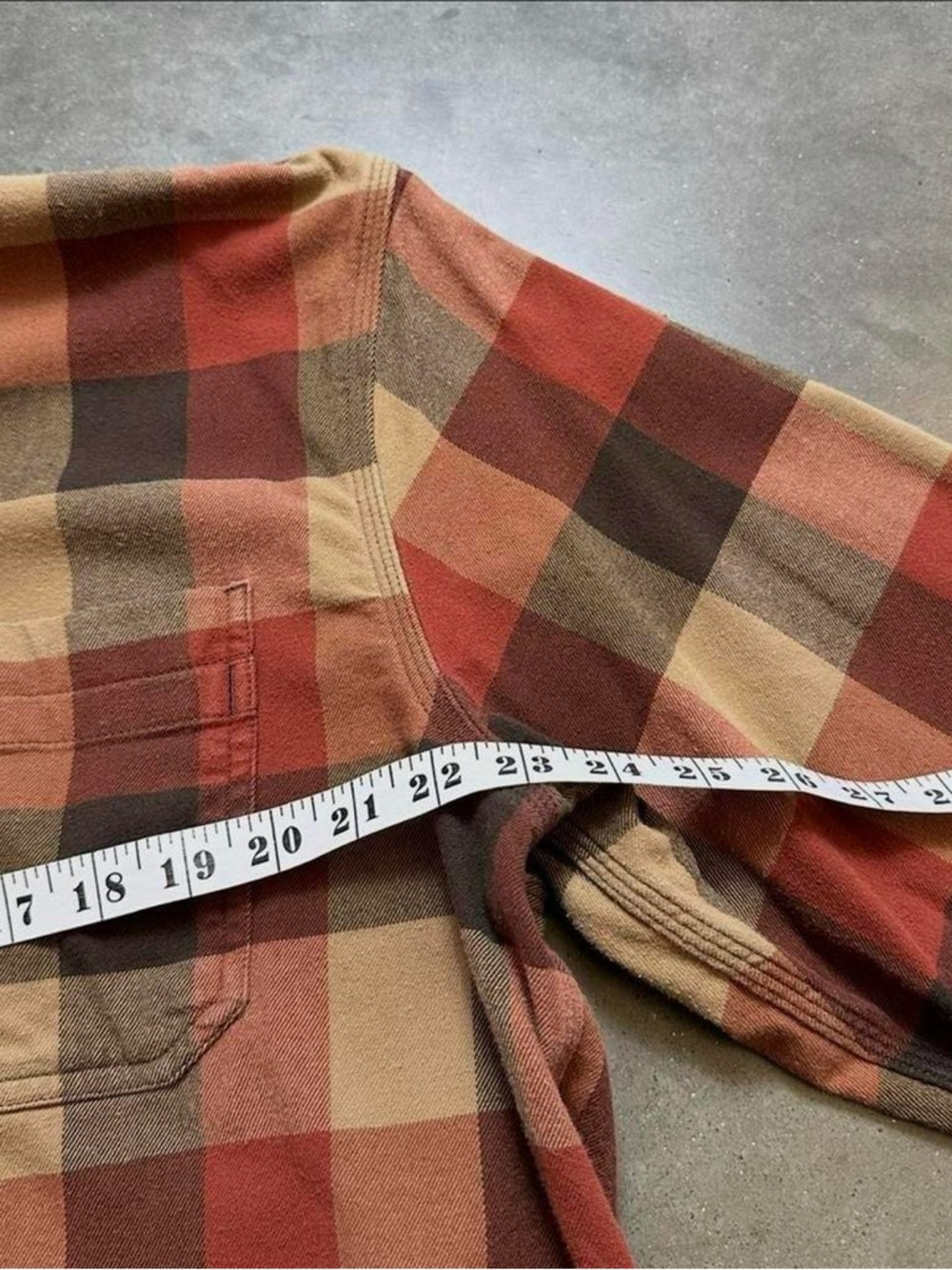 Men’s Carhartt Plaid Flannel Shirt Sz XL - Picture 4 of 5